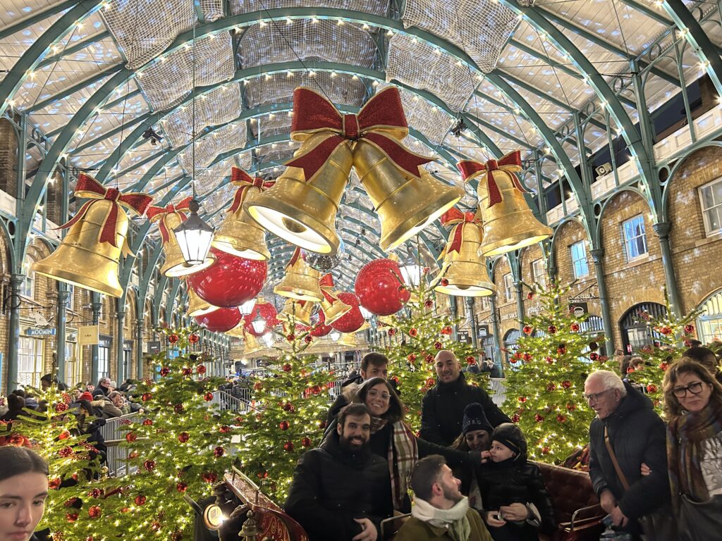 London Markets Covent Garden Market at Christmas